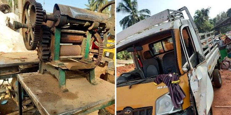 പട്ടാപ്പകല്‍ കരിമ്പിന്‍ ജ്യൂസ് മെഷീന്‍ മോഷണം ;  മലപ്പുറത്ത് രണ്ടുപേര്‍ പിടിയില്‍