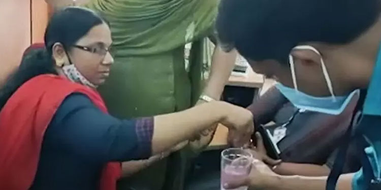 കൈക്കൂലി വാങ്ങുന്നതിനിടെ എം.ജി സർവകലാശാല ജീവനക്കാരി പിടിയിൽ