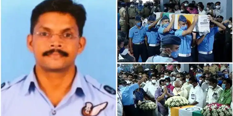 കൂനൂര്‍ ഹെലികോപ്ടര്‍ അപകടത്തില്‍ മരിച്ച പ്രദീപിന്‍റെ ഭാര്യക്ക് നിയമനം