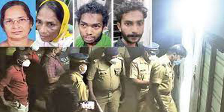 വയോധികയെ തലയ്ക്കടിച്ച് കൊലപ്പെടുത്തി ; ആഭരണങ്ങളുമായി രക്ഷപ്പെട്ട അമ്മയും മകനും സുഹൃത്തും പിടിയില്‍