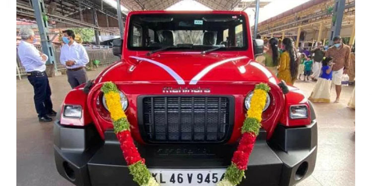 ഥാർ ലേലം ; ഹിന്ദു സേവാ കേന്ദ്രം നൽകിയ ഹർജി ഹൈക്കോടതി ഇന്ന് പരിഗണിക്കും
