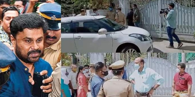 ഏഴ് മണിക്കൂർ നീണ്ട പരിശോധന ;  ദിലീപിന്റെ ഫോണും ഹാർഡ് ഡിസ്ക്കുകളും പിടിച്ചെടുത്തു