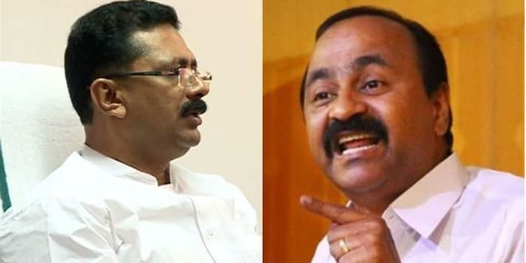 ജലീൽ തള്ളിപ്പറയുന്നത് പിണറായിയെ ,  മുഖ്യമന്ത്രിയെ പിന്നിൽ നിന്ന് കുത്തുന്നു : വിഡി സതീശൻ