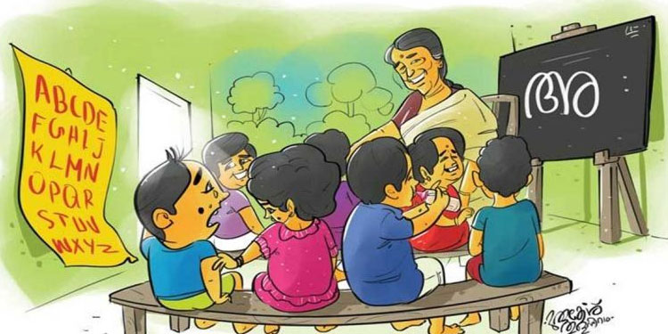 സംസ്ഥാനത്ത് തിങ്കളാഴ്ച മുതല്‍ അങ്കൺവാടികള്‍ തുറന്ന് പ്രവര്‍ത്തിക്കും