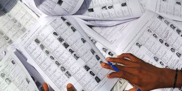 ഉപതെരഞ്ഞെടുപ്പ്‌ :  കരട് വോട്ടർപട്ടിക ഇന്ന് പ്രസിദ്ധീകരിക്കും