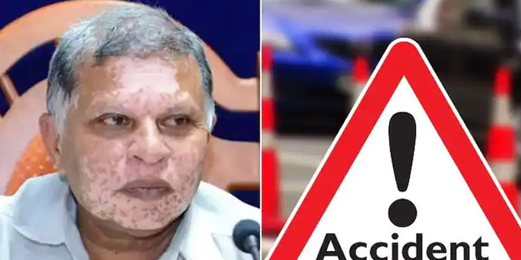 സി കെ ശശീന്ദ്രന്റെ ഔദ്യോഗിക വാഹനമിടിച്ച് കാൽനട യാത്രക്കാർക്ക് പരിക്ക്