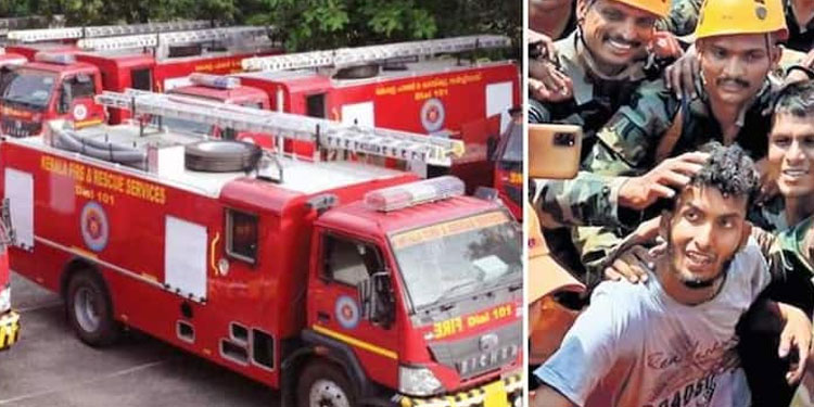 ചെറാട് രക്ഷാപ്രവർത്തനത്തിലെ വീഴ്ച ;  കൂട്ട നടപടിയുമായി ഫയർ ആന്റ് റസ്ക്യൂ