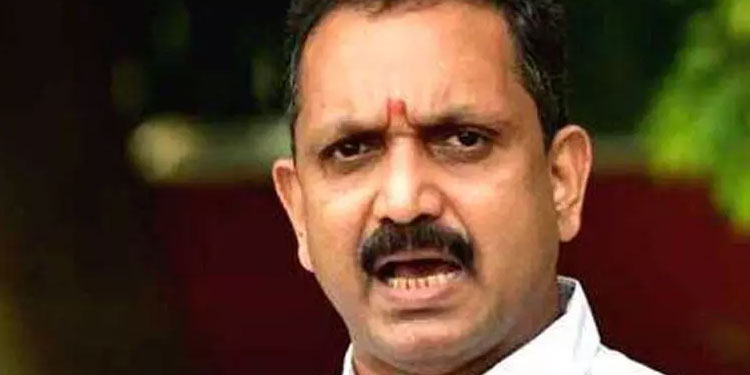 മുഖ്യമന്ത്രി കല്ലുവെച്ച നുണ നിയമസഭയിൽ അവതരിപ്പിക്കുന്നു  കെ സുരേന്ദ്രൻ