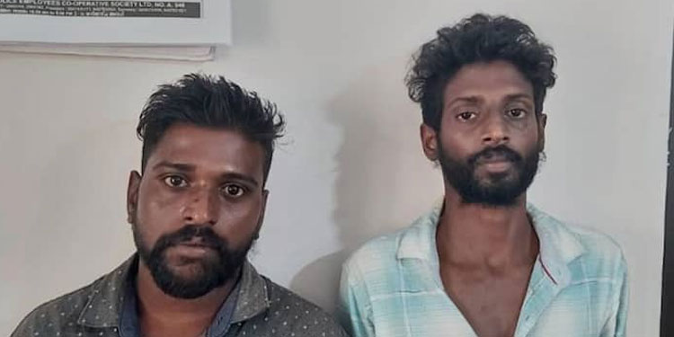 വീടിന് മുന്നില്‍ നിന്ന വയോധികയുടെ മാല പൊട്ടിച്ച് മുങ്ങി ; സിസിടിവി കുടുക്കി , പ്രതികൾ അറസ്റ്റിൽ
