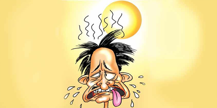 കേരളത്തിലെ ശരാശരി പകല്‍ താപനില 35 ഡിഗ്രി സെല്‍ഷ്യസ്