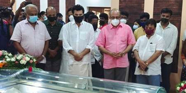 കെ.പി.എ.സി. ലളിതക്ക് വിട ;  സംസ്കാരം ഇന്ന് വൈകിട്ട് വടക്കാഞ്ചേരിയിലെ വീട്ടുവളപ്പിൽ