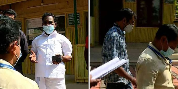 ഇടുക്കി പൊന്മുടിയില്‍ കെഎസ്ഇബി പാട്ടത്തിന് നല്‍കിയ ഭൂമിയിലെ പരിശോധന ;  സർവേ തടഞ്ഞ് സഹകരണ ബാങ്ക് പ്രസിഡന്‍റ്