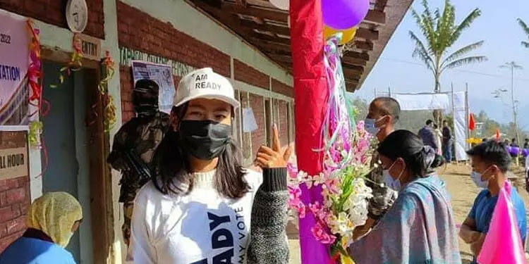 മണിപ്പൂരിൽ രണ്ടാം ഘട്ടത്തിൽ 76.04 ശതമാനം പോളിങ് ; പലയിടത്തും അക്രമം