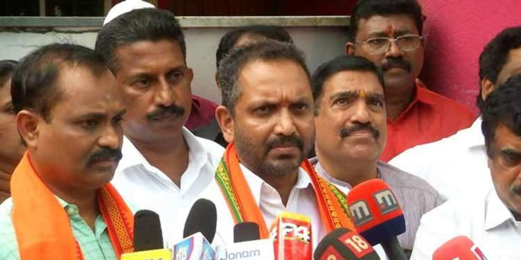 ‘സിപിഎമ്മിന് ജപ്പാൻ കമ്പനിയിൽനിന്നു വൻ കോഴകിട്ടി ; ഇതിനുള്ള പ്രതിഫലമാണ് കല്ലിടൽ ’