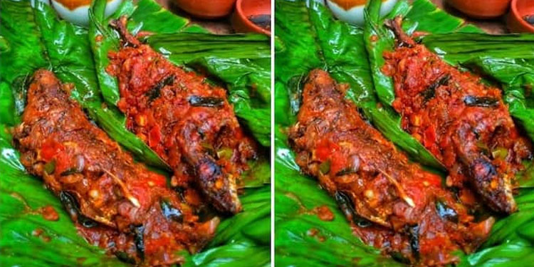 വാഴയിലയിൽ നാടൻ അയല മീൻ പൊള്ളിച്ചത് ;  റെസിപ്പി