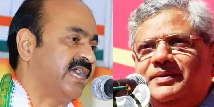 കെ. റെയിൽ പദ്ധതിയില്‍ സി.പി.എം കേന്ദ്ര നേതൃത്വം ഇടപെടണം; യെച്ചൂരിക്ക് പ്രതിപക്ഷ നേതാവിന്‍റെ കത്ത്