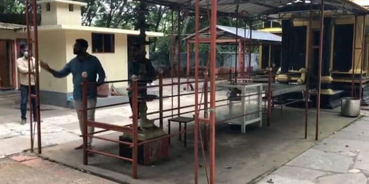 തിരുവനന്തപുരത്ത് ക്ഷേത്രത്തിലെ പഞ്ചലോഹ വിഗ്രഹം അടക്കം കവര്‍ച്ച ചെയ്തു
