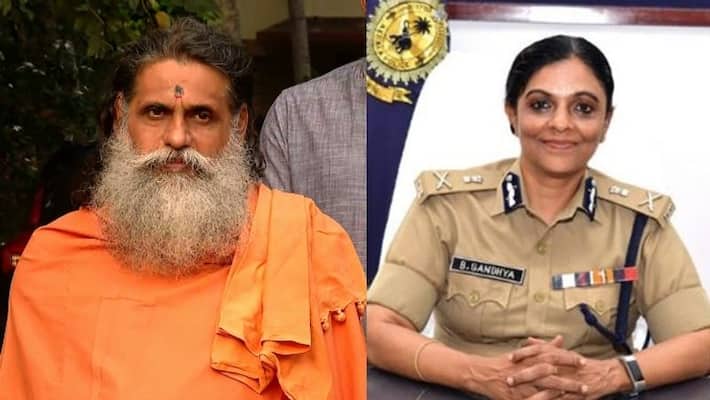 വീട് വച്ചത് ചട്ടമ്പിസ്വാമിയുടെ ജന്മസ്ഥലത്ത് ;  ഡിജിപി ബി.സന്ധ്യക്കെതിരെ സ്വാമി ഗംഗേശാനന്ദ