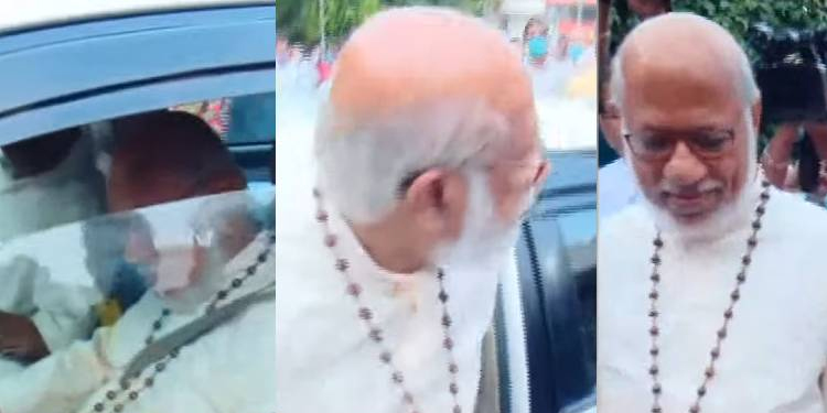 ഇന്ന് ഓശാന ഞായർ ; ചടങ്ങുകൾക്കായി മാർ ജോർജ് ആലഞ്ചേരി പള്ളിയിലെത്തി