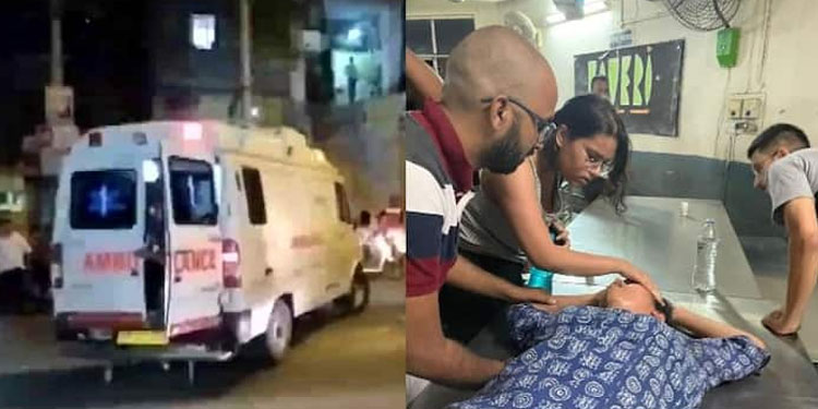 മാംസാഹാരം വിളമ്പുന്നതിനെ ചൊല്ലി ജെഎൻയുവിൽ സംഘ‍ർഷം :  കല്ലേറിൽ പത്ത് വിദ്യാ‍ർത്ഥികൾക്ക് പരിക്ക്