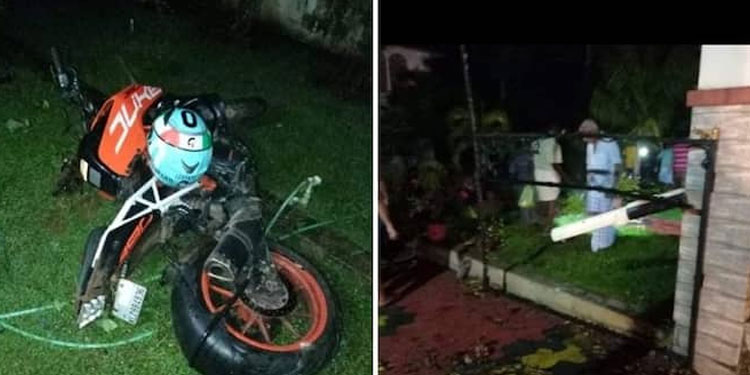 എരുമേലിയിൽ ബൈക്ക് വീട്ടിലേക്ക് ഇടിച്ചുകയറി വിദ്യാർത്ഥിനി മരിച്ചു