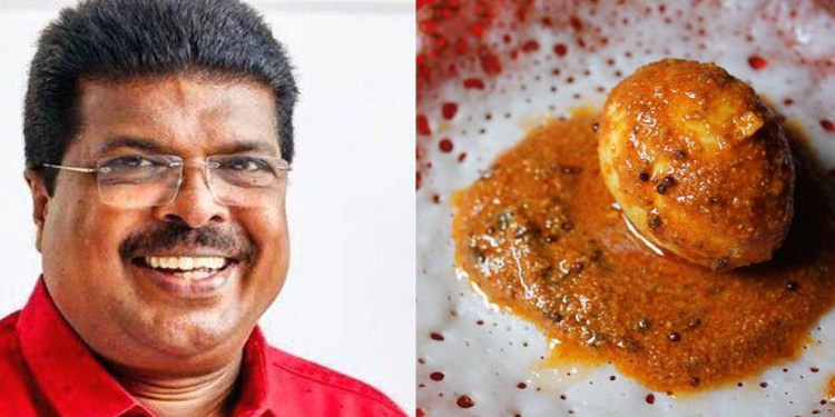 അഞ്ച് അപ്പത്തിനും 2 മുട്ടക്കറിക്കും 184 രൂപ ; അമിതവിലയ്‌ക്കെതിരെ പരാതി നൽകി പി.പി ചിത്തരഞ്ജൻ എംഎൽഎ