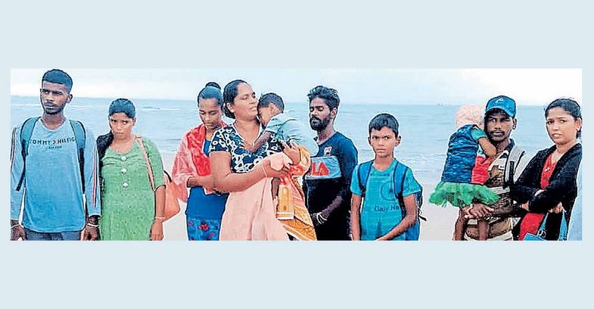 കൈക്കുഞ്ഞടക്കം 19 ശ്രീലങ്കൻ അഭയാർഥികൾ തമിഴ്നാട്ടിൽ