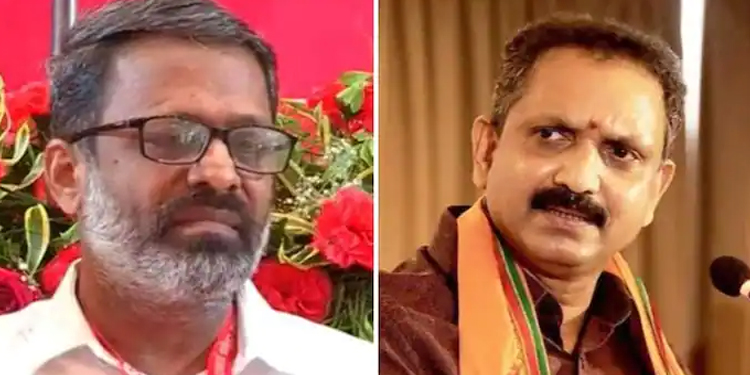പാലക്കാട്ടെ ആദ്യ കൊലപാതകം സുരേന്ദ്രന്റെ സന്ദ‍ര്‍ശനത്തിന് ശേഷം ; ഗുരുതര ആരോപണവുമായി സിപിഎം ജില്ലാ സെക്രട്ടറി