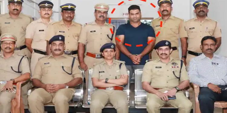 ഗുണ്ടാ നേതാവ് അരുണ്‍ ഗോപന്‍ കോട്ടയത്ത്‌ പിടിയിലായി