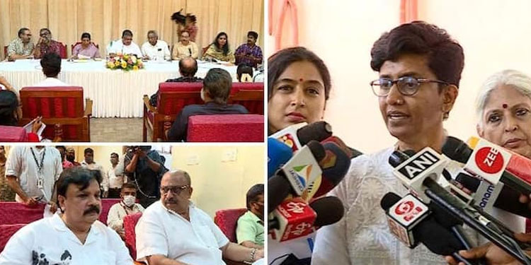ഹേമ കമ്മിറ്റി റിപ്പോർട്ട് :  പുറത്തുവിടാം , തീരുമാനിക്കേണ്ടത് സർക്കാരെന്ന് ‘അമ്മ’;എതിർത്ത് ഫിലിം ചേംബർ