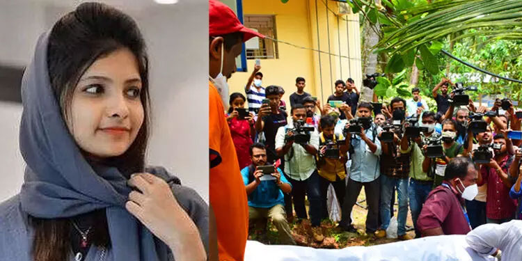 കഴുത്തിൽ ആഴത്തിലുള്ള അടയാളം ;  റിഫയുടെ മൃതദേഹം വീണ്ടും ഖബറടക്കി