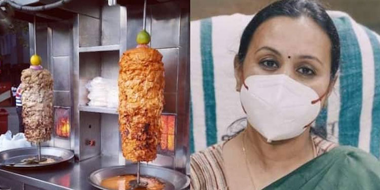 ‘ കാസര്‍ഗോട്ടെ ഷവര്‍മ സാമ്പിളില്‍ സാല്‍മൊണല്ല , ഷിഗല്ല സാന്നിധ്യം ‘ , നടപടിയെന്ന് വീണാ ജോര്‍ജ്