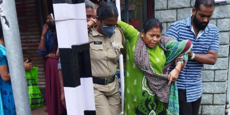 ഓട തകര്‍ന്ന് ബംഗാള്‍ സ്വദേശിനിക്ക് ഗുരുതരപരിക്ക്