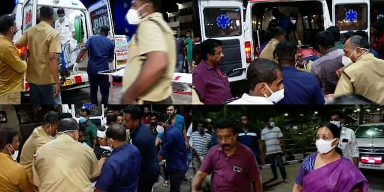 തെങ്കാശി ദേശീയപാതയിൽ കെഎസ്ആര്‍ടിസി ബസും സ്വകാര്യ ബസും കൂട്ടിയിടിച്ച് 20 പേര്‍ക്ക് പരിക്ക്