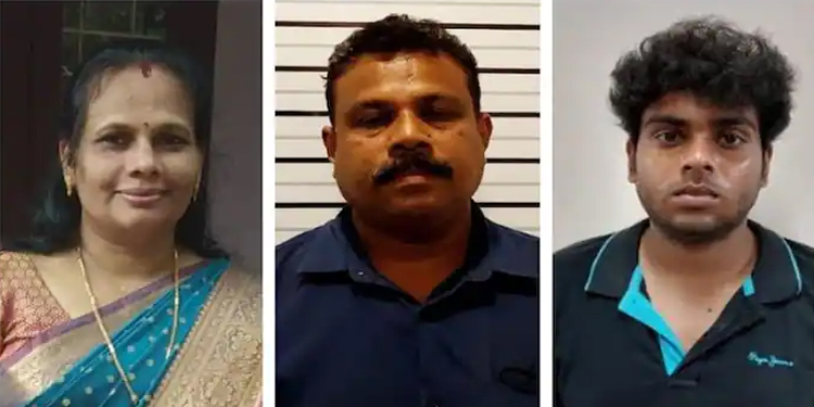 വീട്ടമ്മ തൂങ്ങിമരിച്ച നിലയിൽ ; ഭർത്താവും മകനും അറസ്റ്റിൽ