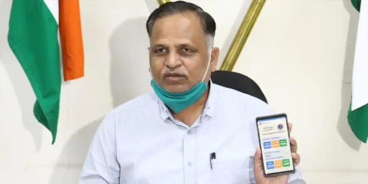 ദില്ലി ആരോഗ്യമന്ത്രി സത്യേന്ദർ ജെയിനിന്‍റെ വീട്ടിൽ പുലർച്ചെ ഇഡി റെയ്‍ഡ്
