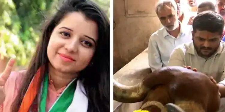 ഗുജറാത്തില്‍ ഹാർദിക് പട്ടേലിനൊപ്പം കോണ്‍ഗ്രസ് നേതാവ് ശ്വേത ബ്രഹ്മ ഭട്ടും ബിജെപിയിലേക്ക്