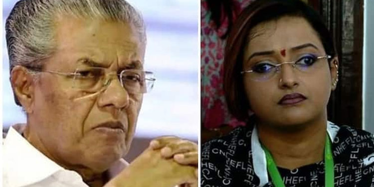 മുഖ്യമന്ത്രി മകളുടെ ബിസിനസിന് ഷാർജ ഭരണാധികാരിയുടെ സഹായം തേടിയെന്ന് സ്വപ്‍ന