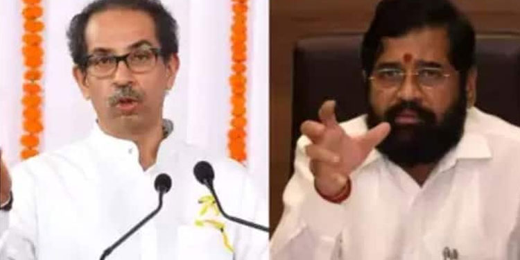 മഹാരാഷ്ട്രയില്‍ ഭരണം തുലാസില്‍ ; ഉദ്ദവ് താക്കറോട് ബിജെപിക്ക് പിന്തുണ നല്‍കണമെന്ന് ആവശ്യപ്പെട്ട് ഷിൻഡേ