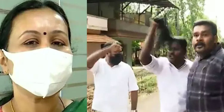 മന്ത്രി വീണ ജോര്‍ജിന് നേരേ യൂത്ത് കോണ്‍ഗ്രസ് കരിങ്കൊടി