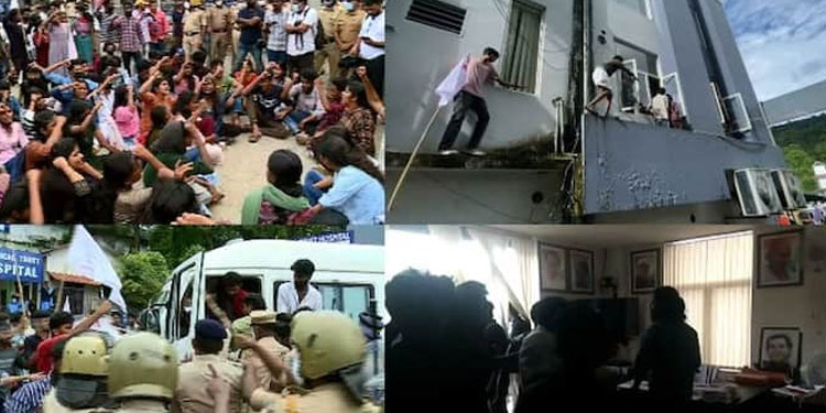 എസ്എഫ്ഐ വയനാട് ജില്ലാ കമ്മറ്റി ചൊവ്വാഴ്ച ചേരും, നടപടി വിശദീകരണം കേട്ട ശേഷം