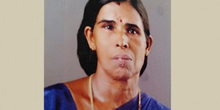 തെങ്ങ് കടപുഴകി തലയിൽ വീണ് തൊഴിലുറപ്പ് തൊഴിലാളി മരിച്ചു