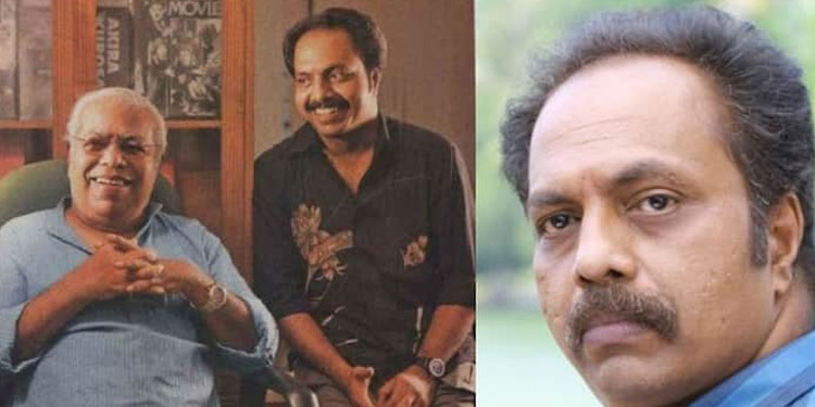 ‘ചിരിക്കണ ചിരി കണ്ടോ’; തിലകനൊപ്പമുള്ള ചിത്രം പങ്കുവച്ച് ഷമ്മി തിലകന്‍