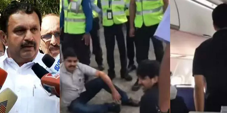 അടിച്ചാൽ തിരിച്ചടിക്കും ; മാന്യമായി പ്രതിഷേധിച്ച പ്രവർത്തകരെ മർദിച്ച ഇ പി ജയരാജനെതിരെ കേസെടുക്കണമെന്ന് കെ മുരളീധരൻ എം പി