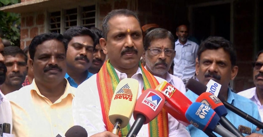 യുഎസിൽ നിക്ഷേപമുണ്ടെന്ന് പറഞ്ഞ ഷാജിനെ അറസ്റ്റ് ചെയ്യുമോ? : വെല്ലുവിളിച്ച് സുരേന്ദ്രൻ