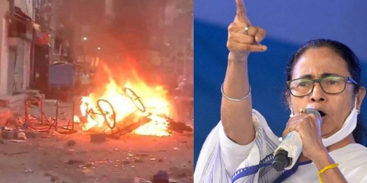 ബംഗാളില്‍ ബിജെപി അധ്യക്ഷന്‍ അറസ്റ്റില്‍ ;  കര്‍ശന നടപടിയുണ്ടാകുമെന്ന് മമത ബാനര്‍ജി
