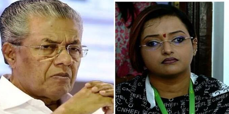 ഭീഷണിയുടെ സ്വരം, നിശബ്ദയാക്കാൻ ശ്രമം ; മുഖ്യമന്ത്രിക്കെതിരെ സ്വപ്ന സുരേഷ്