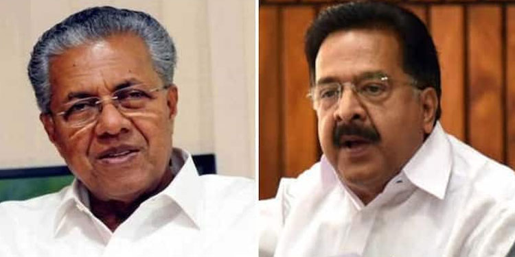 ‘ രാജ്യദ്രോഹ കുറ്റംചെയ്ത മുഖ്യമന്ത്രിക്ക് തുടരാന്‍ അര്‍ഹതയില്ല ‘ ; പിണറായി വിജയന്‍റെ ഓഫീസിനെതിരെ ചെന്നിത്തല