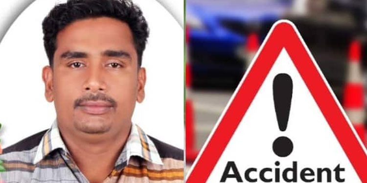 ഗുഡ്സും ഗ്യാസ് ടാങ്കറും കൂട്ടിയിടിച്ചു ; പച്ചക്കറി വ്യാപാരി വാഹനാപകടത്തില്‍ മരിച്ചു