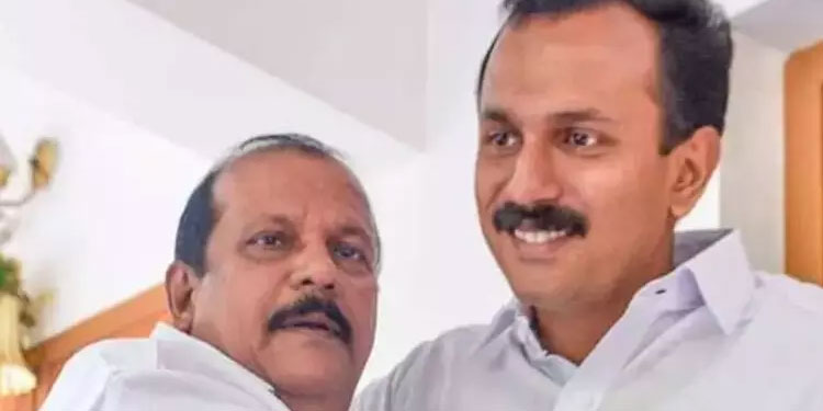 മുഖ്യമന്ത്രിക്കെതിരെ രൂക്ഷ വിമർശനവുമായി ഷോൺ ജോർജ് ;  പിണറായിക്ക് പുത്രീവാത്സല്യം മൂത്ത് ഭ്രാന്തായതെന്നും ഷോൺ
